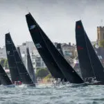 2022 race start. Fargo, GBR 86R, Khumbu, GBR 3113 X, GBR 5R, GBR 1542R