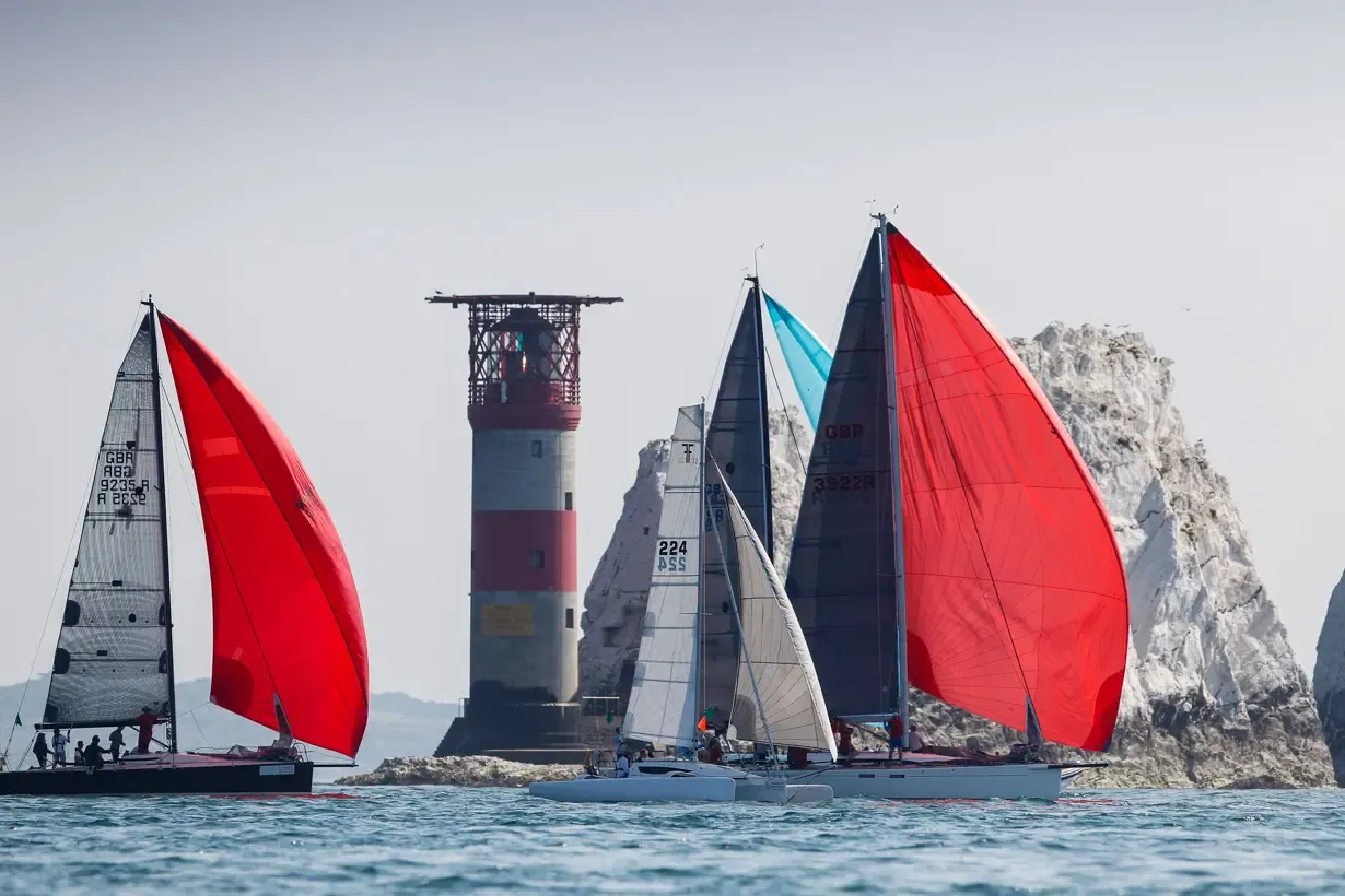 The Needles. Little Corina, GBR 224, Jangle