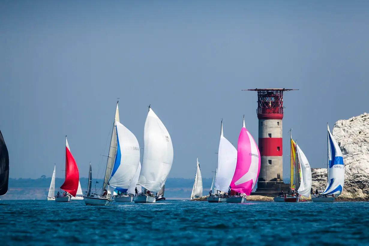 Fleet at the Needles