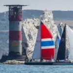 The Needles. Nanna 11, NED 8775, Whooper, GBR 363R