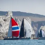 The Needles. Nanna 11, NED 8775, Whooper, GBR 363R