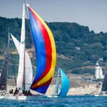 Fleet 2018. St Catherines Lighthouse, Emma Claire, GBR 5650