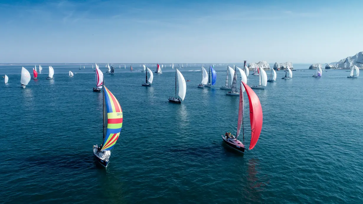 Fleet at the Needles