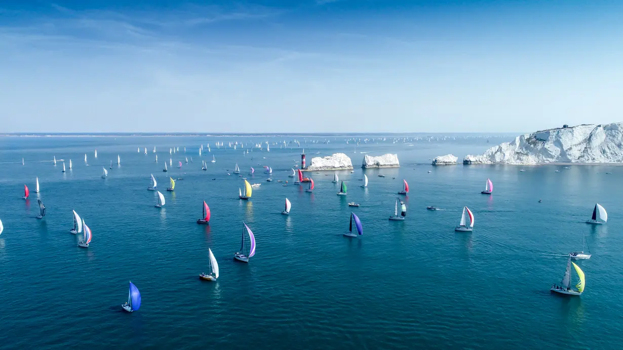 Fleet at the Needles