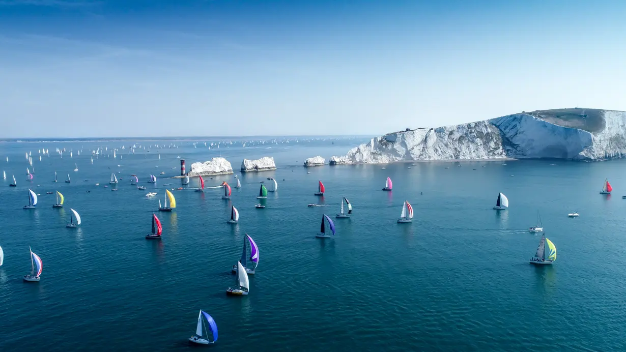 Fleet at the Needles