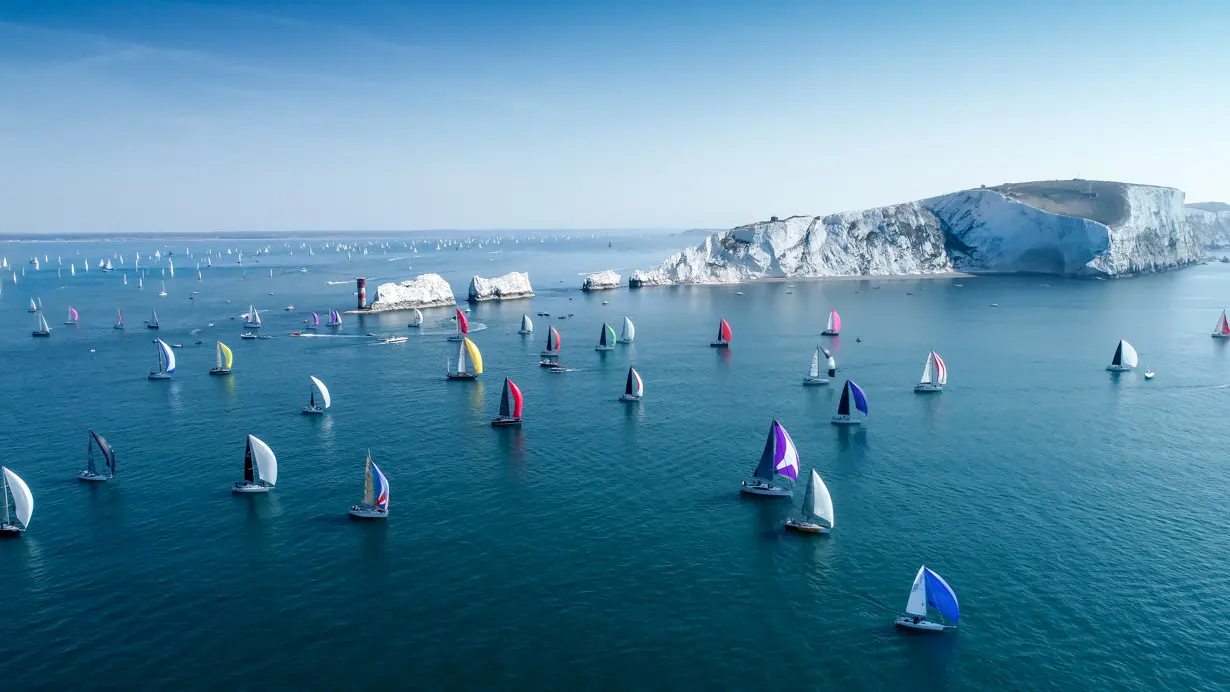 Fleet at the Needles