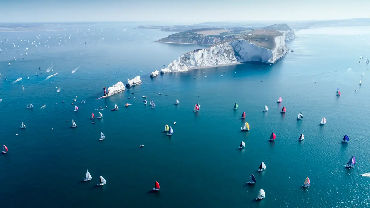 Fleet at the Needles