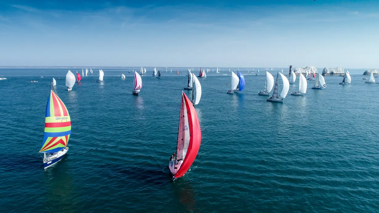 Fleet at the Needles