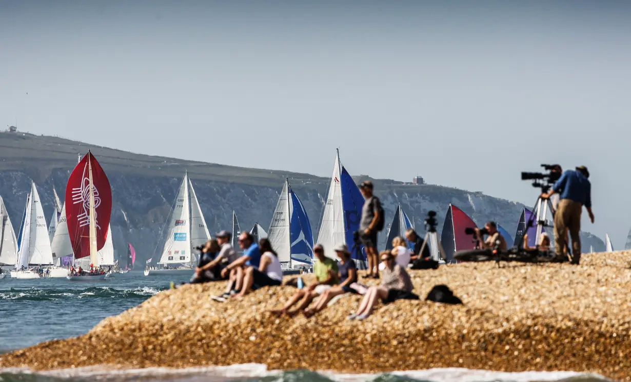 2019 Fleet. Spectators, Hurst Castle.