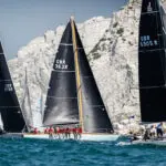 The Needles 2019. Whooper, GBR 363R, GBR 979R, GBR 6905