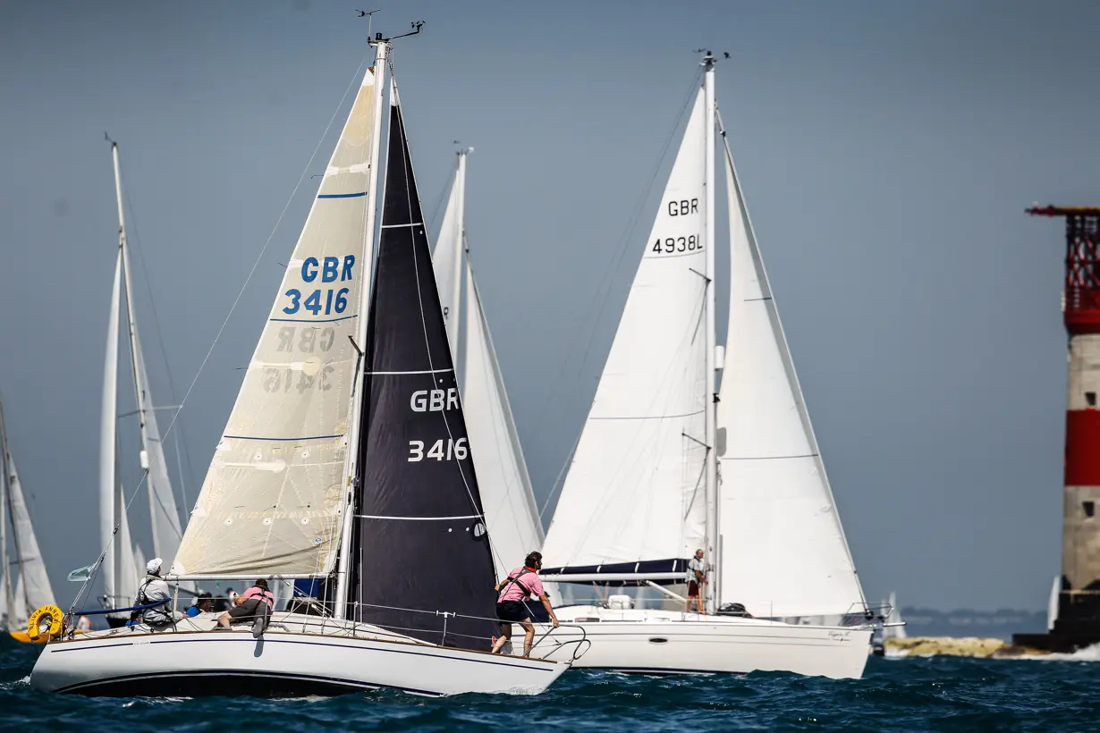 The Needles 2019. Olivia Anne V1, GBR 3416, GBR 4938L