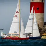 The Needles 2019. Paloma, Folk Boat, GBR 626