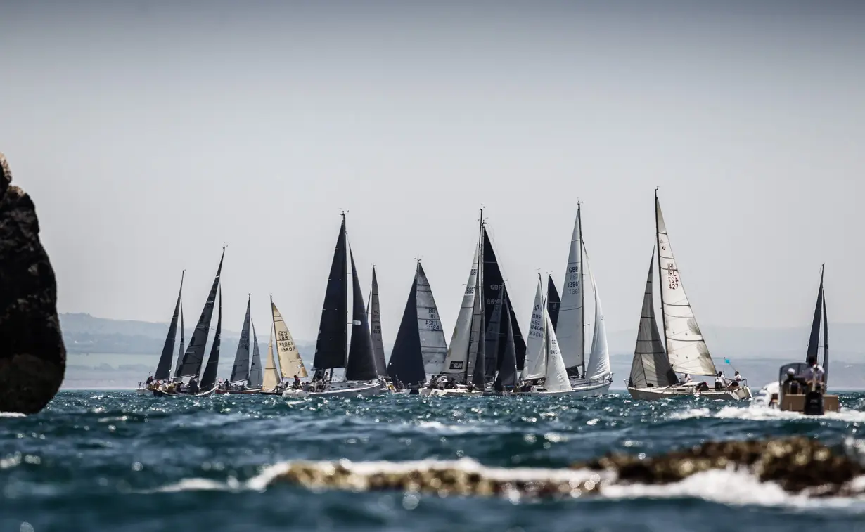 The Needles 2019. Fleet, Shot from Freshwater Bay