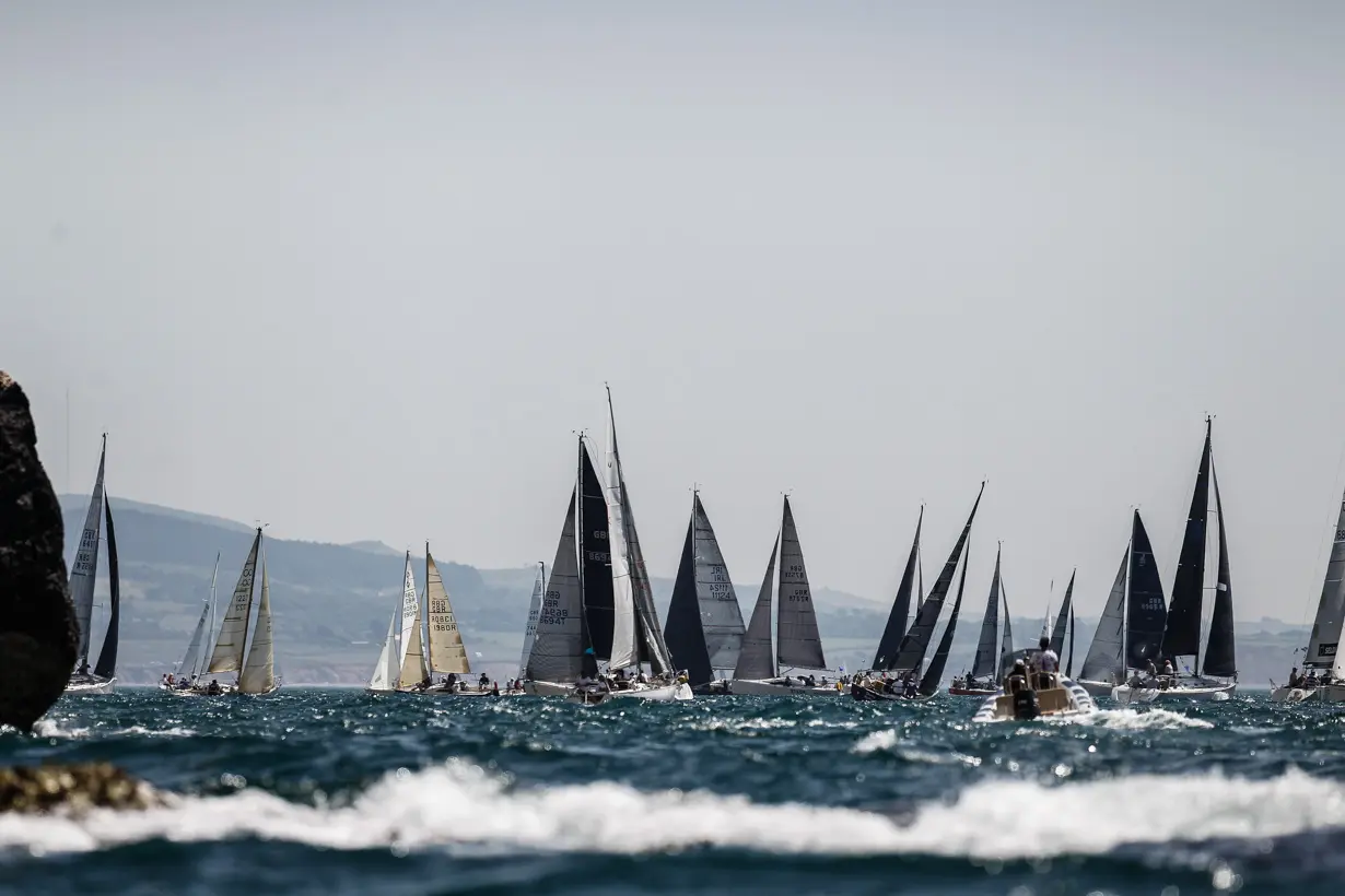 The Needles 2019. Fleet, Shot from Freshwater Bay