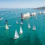 The Needles 2019. Fleet, drone shot