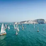 The Needles 2019. Fleet, drone shot