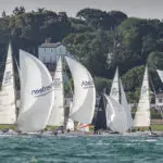 2019 Race start. Sunsail fleet