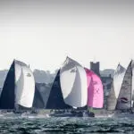 2019 Race start. IRC 1a, Yes, Flair V, Happy Daize, Passion, Al Fresco, Juno, GBR 7938R, GBR 4863R, GBR 8410R