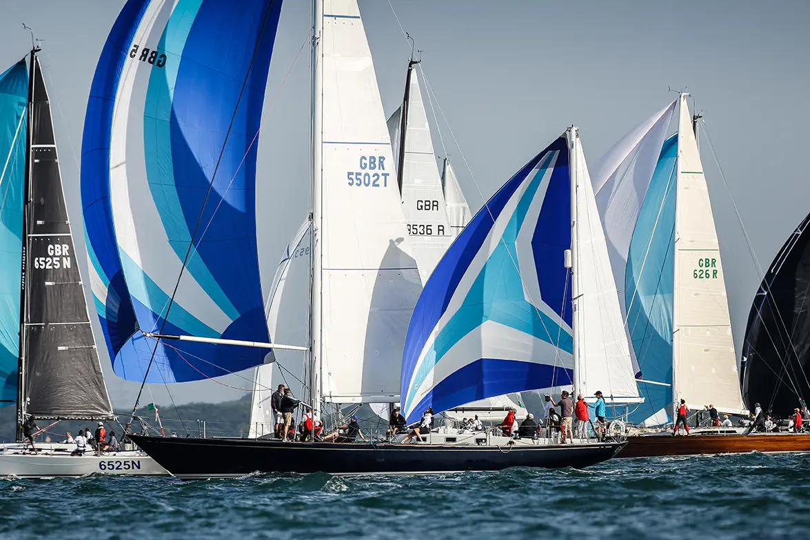 2019 Race start. Swan Galiana, Swan 56, GBR 5502T