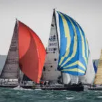 2019 Race start. Touchpaper, Corby 29, GBR 9022T, Jybe Talkin, J109, GBR 6809