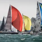 2019 Race start. Touchpaper, Corby 29, Jybe Talkin, J109, GBR 6809, GBR 9022T