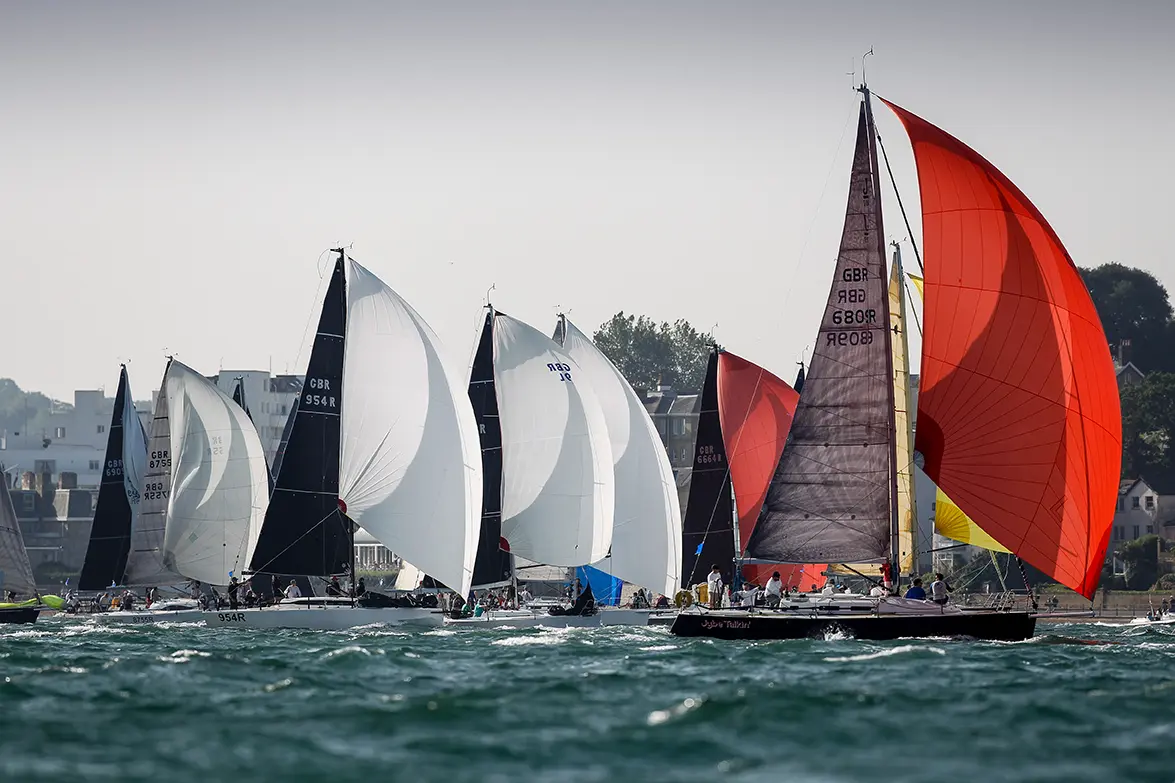 2019 Race start. Jybe Talkin, J109, GBR 6809