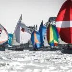 2019 Race start. GBR 6455R, GBR 8285T