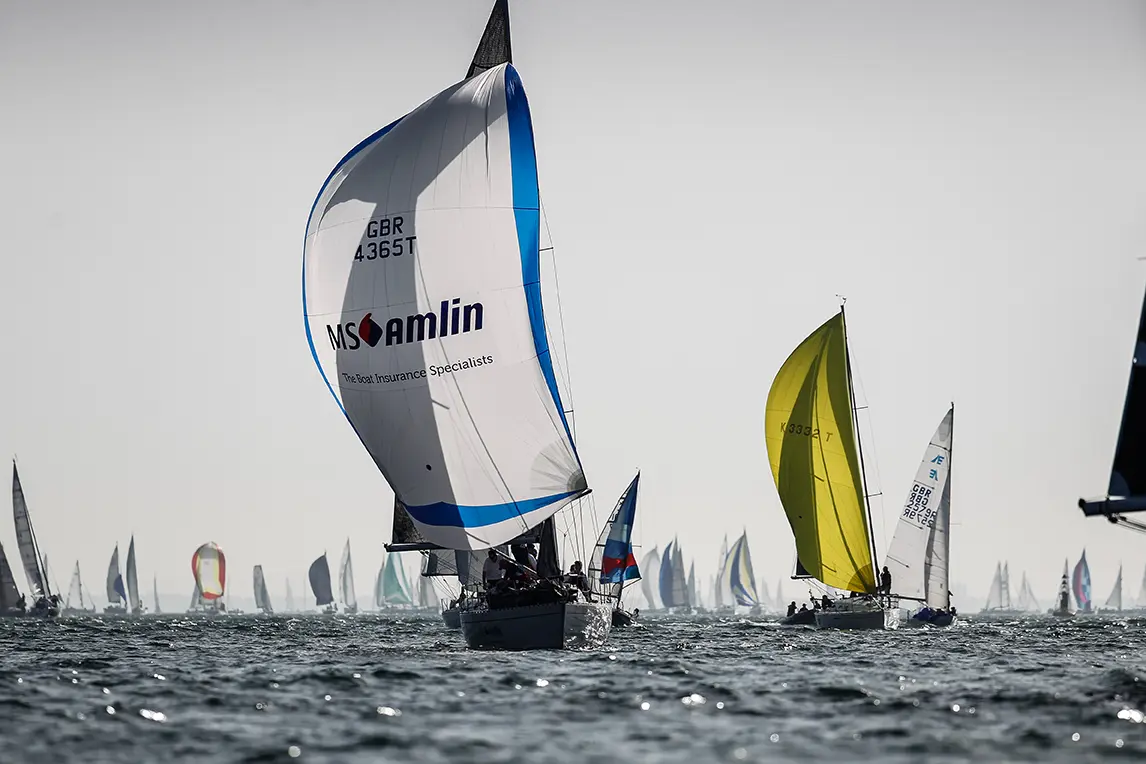 2019 Race start. MS Amlin Enigma, GBR 4365T