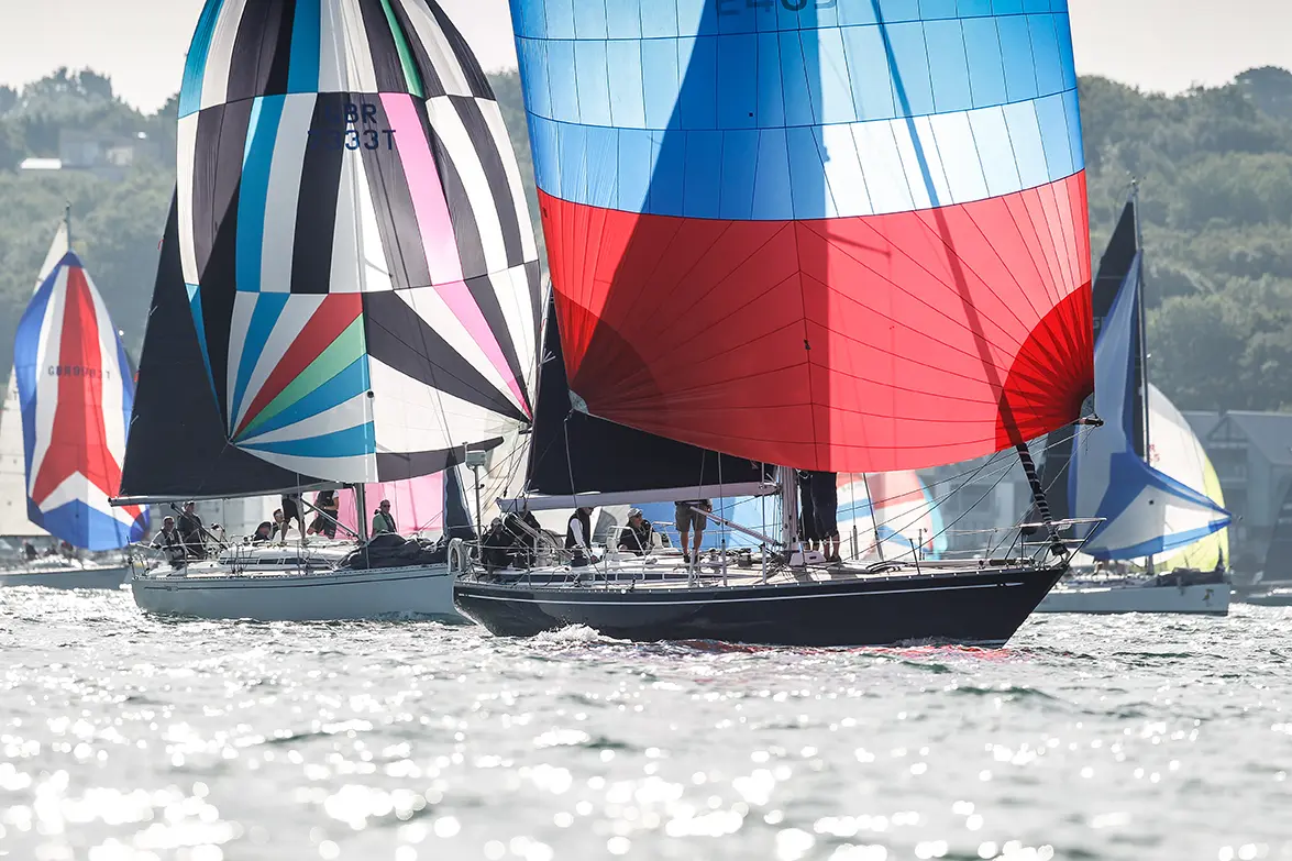 2019 Race start. Moustique, Swan 41