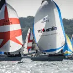 2019 Race start. MS Amlin Enigma, GR8 Banter, GBR 6508T, GBR 4365T