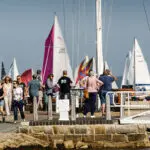 2019 Race start. Spectators at the RYS