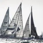 2019 Race start. K Force, Swan 45, USA 18