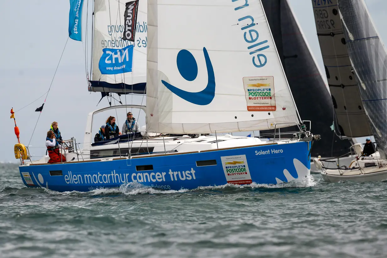 2021 individual yachts, Solent Hero, Ellen Macarthur Cancer trust