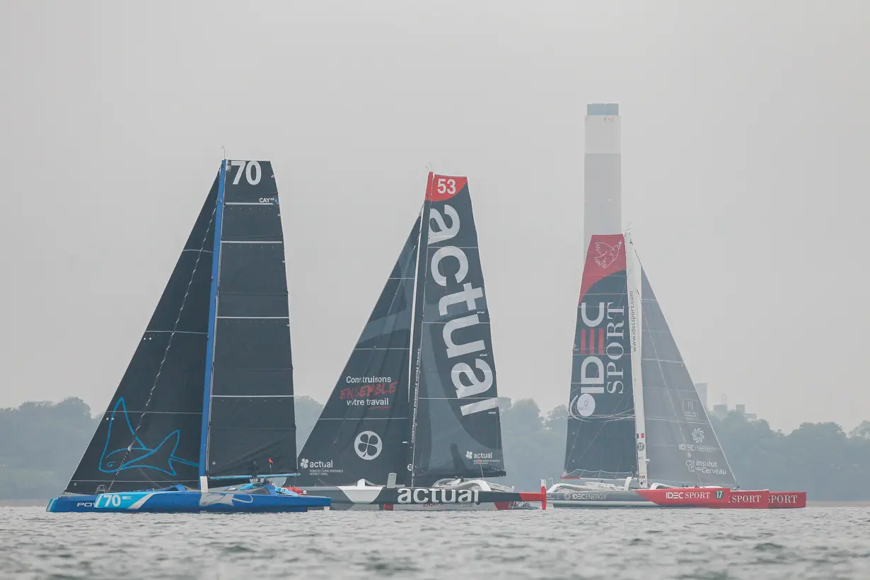 2021 race start, Powerplay, CAY 70, Actual, FRA 53