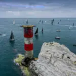 2021 The Needles, Fleet rounding the Needles