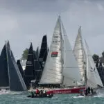 2022 race start, Lutine, Tenacious, GBR 93571, NED 53037, NED 17001