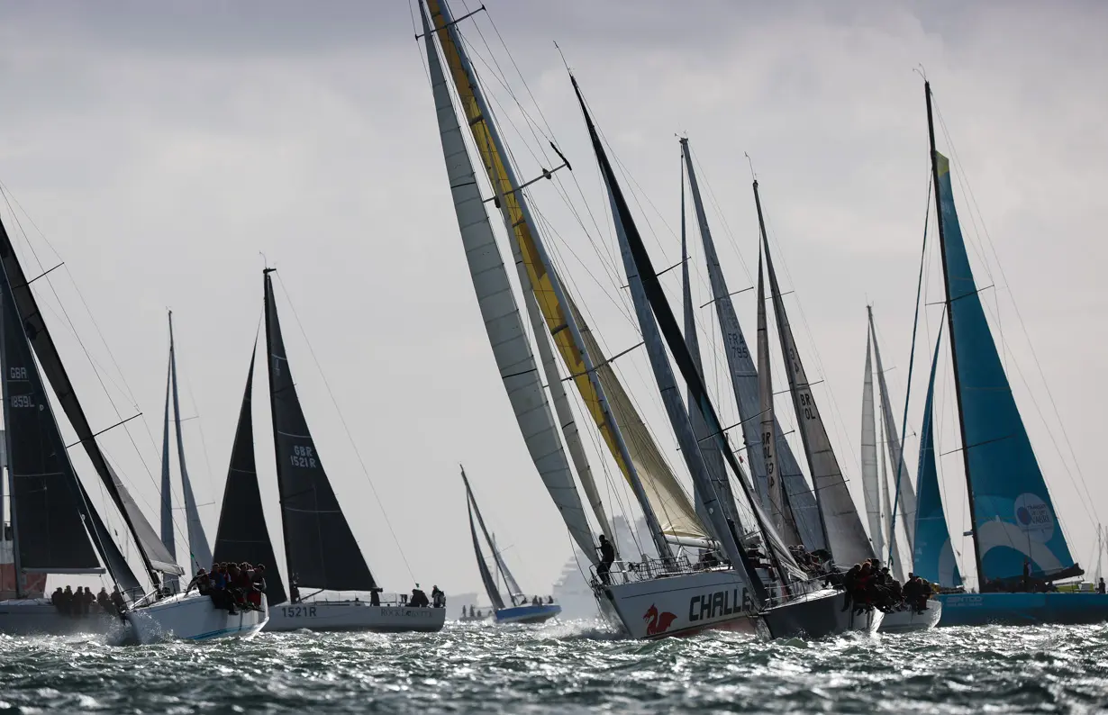 2022 race start, Fleet, GBR 1521R