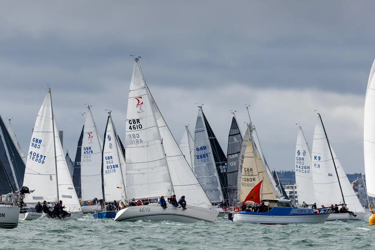 2023 race start, Princess Jalina, GBR 4610