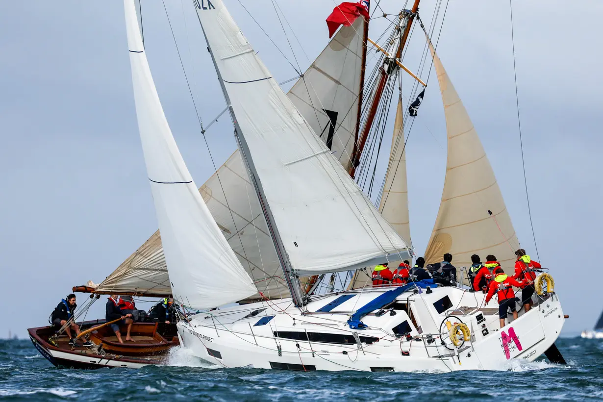 2023 race start, The Magenta Project, Sunsail