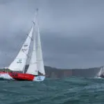 The Needles. Skirr 2, Clipper, GBR 9352T