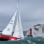 The Needles. Skirr 2, Clipper, GBR 9352T