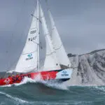 The Needles. Skirr 2, Clipper, GBR 9352T