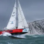 The Needles. Skirr 2, Clipper, GBR 9352T