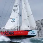 The Needles. Skirr 2, Clipper, GBR 9352T