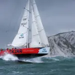 The Needles. Skirr 2, Clipper, GBR 9352T