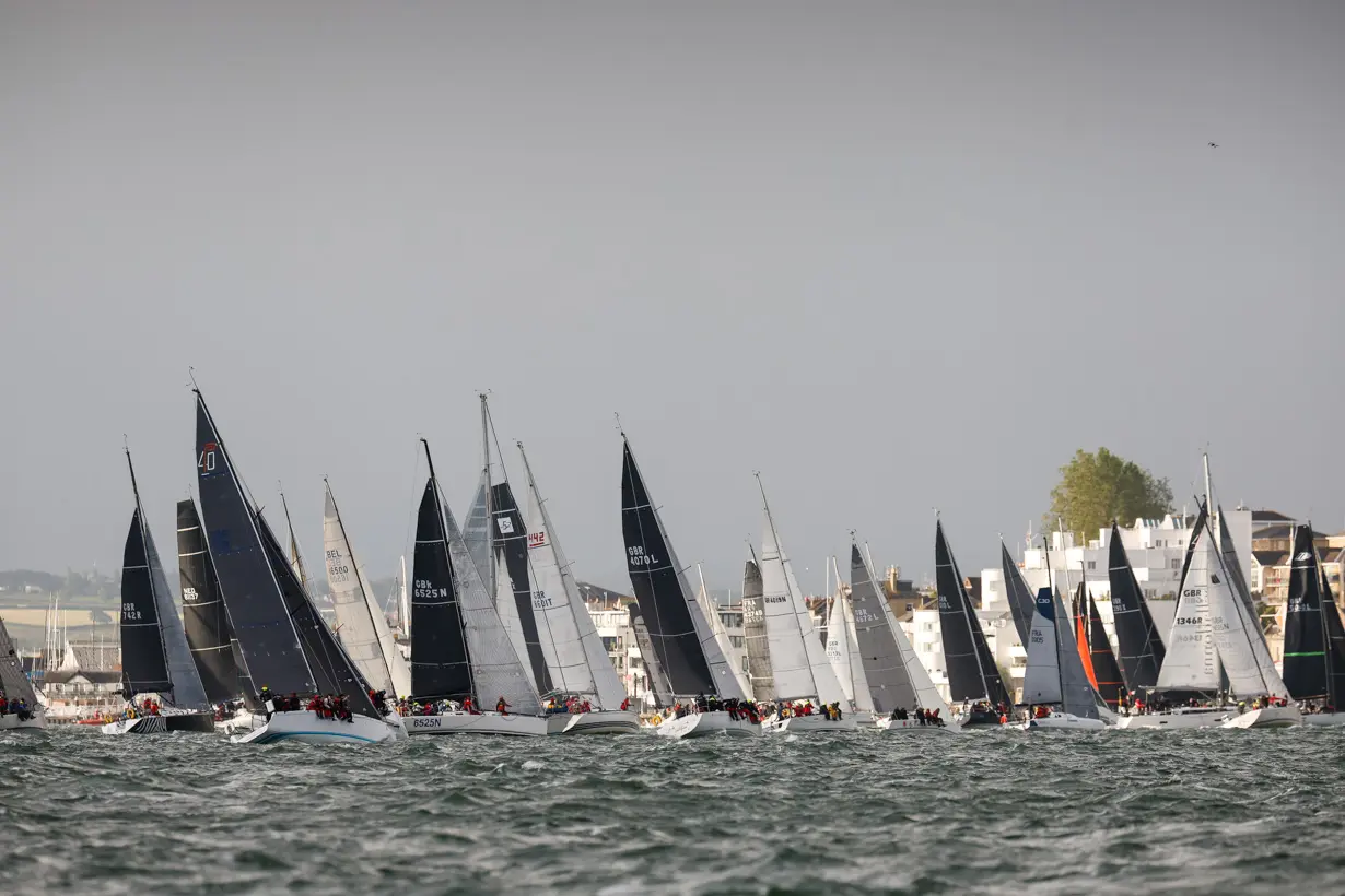 2024 race start, fleet