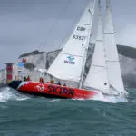 The Needles. Skirr 2, Clipper, GBR 9352T