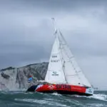 The Needles. Skirr 2, Clipper, GBR 9352T