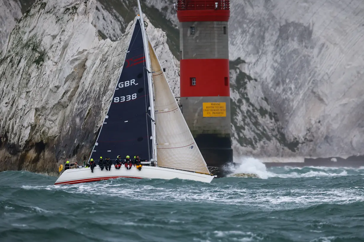 The Needles. With Alacrity, Sigma 38, GBR 8338