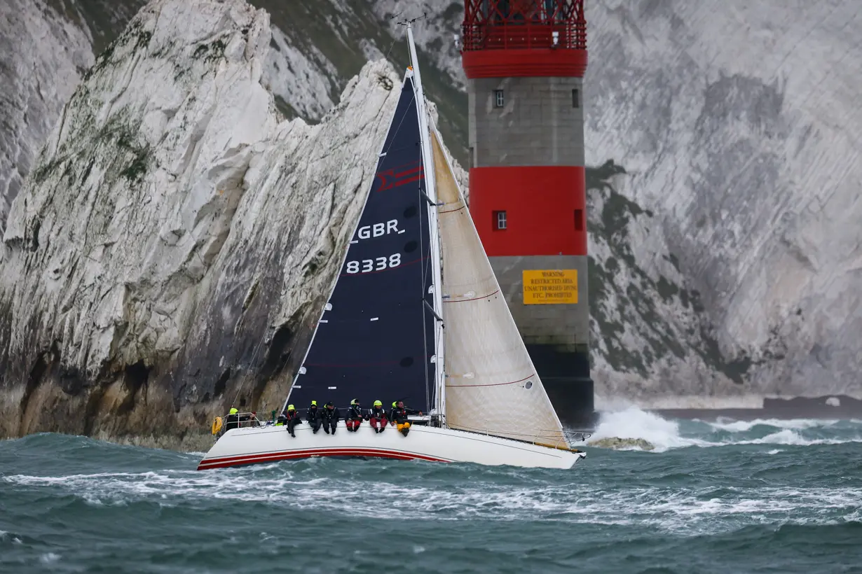 The Needles. With Alacrity, Sigma 38, GBR 8338